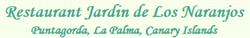 Horario de apertura Restaurante Jardín de Los Naranjos, Puntagorda