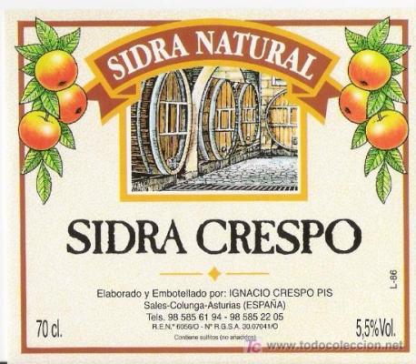 Sidra Crespo Lagar en Colunga (Sales) - Horario de apertura