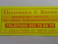 Horario de apertura Electrónica Antonio Bueno, Ibros