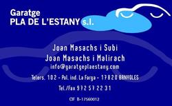 Horario de apertura Garatge Pla de L'estany S.l., Banyoles