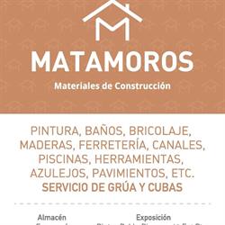 Horario de apertura Materiales de Construccion Matamoros S.L., Gerena