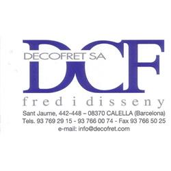 Horario de apertura Decofret S.A., Calella
