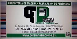 Horario de apertura Persianas Moreno Fernández S.L.L., Pepino