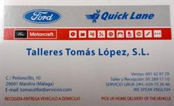 Horario de apertura Talleres Tomás López S.l., Manilva