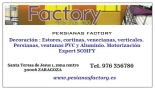 Persianas Factory en Zaragoza (Distrito Universidad) - Horario de apertura