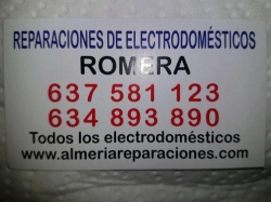 Reparacion de Electrodomésticos ROMERA en Adra (La Alcazaba) - Horario de apertura