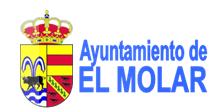Horario de apertura Ayuntamiento de El Molar, 