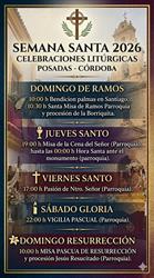 Horario de apertura Parroquia Santa Maria de las Flores, Posadas