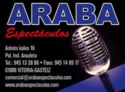 Horario de apertura Araba Espectaculos, Vitoria-Gasteiz