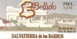 Horario de apertura Bellido, Salvatierra de los Barros
