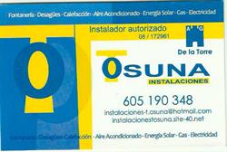 Horario de apertura Instalaciones T. Osuna, Sabadell