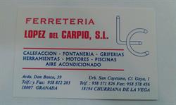 Horario de apertura Ferretería López Del Carpio, Churriana de la Vega