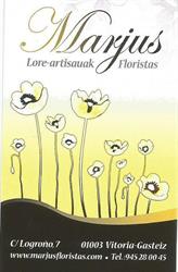 Horario de apertura Marjus Floristas, Vitoria-Gasteiz