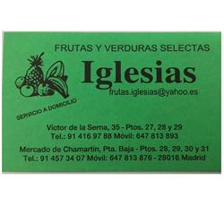 Horario de apertura Frutas Iglesias, Madrid