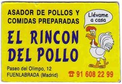 Horario de apertura El Rincón Del Pollo, Fuenlabrada