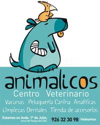 Horario de apertura Animalicos Centro Veterinario Valdepeñas, 
