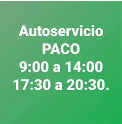 Horario de apertura Autoservicios Paco, Sevilla