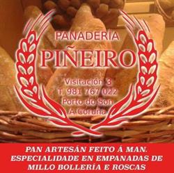 Horario de apertura Panadería Piñeiro, Porto do Son