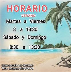 Horario de apertura Pastelería/ Cafetería Victoria, Talavera de la Reina