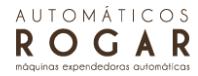 Horario de apertura Máquinas Expendedoras Rogar, Villanueva de Gállego
