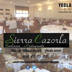 Horario de apertura Sierra de Cazorla, Yecla