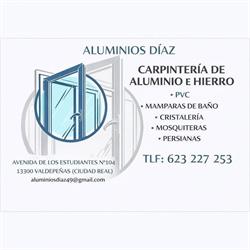 Horario de apertura Aluminios Díaz, Valdepeñas