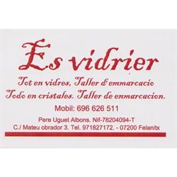 Horario de apertura Cristaleria Es Vidrier, Felanitx