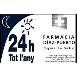 Horario de apertura Farmàcia Díaz Puerto CB, Sant Cugat del Vallès