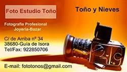 Horario de apertura Foto Estudio Toño, Guía de Isora