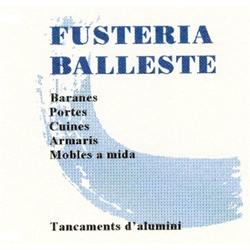 Horario de apertura Fusteria Ballesté, Bellaguarda