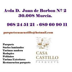 Horario de apertura Parquets Casa Castillo, Murcia