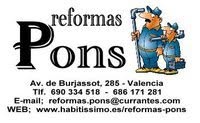 Fontaneria Et Reformas Pons en Valencia (Benicalap) - Horario de apertura