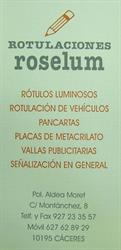 Horario de apertura Rotulaciones Roselum, Cáceres