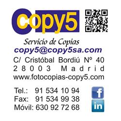 Copy 5 en Madrid (Chamberí) - Horario de apertura