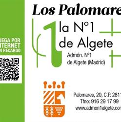 Horario de apertura Administracion de Loterias Los Palomares, Algete