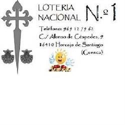 Horario de apertura Administración de Loterías Número 1, Horcajo de Santiago
