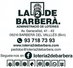 Horario de apertura Administracion de Loteria Numero 2, Barbera del Valles