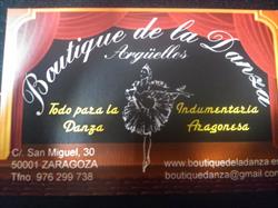 La Boutique de La Danza en Zaragoza (Casco Antiguo) - Horario de apertura