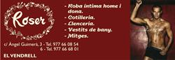 Horario de apertura Cotilleria Roser, El Vendrell