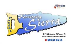 Horario de apertura FERRETERÍA SIERRA, Carreño
