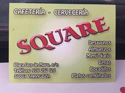 Horario de apertura Cafetería Square, Zaragoza
