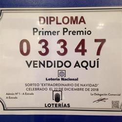 Horario de apertura Administración de Lotería Número 1, A Estrada