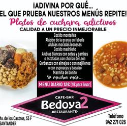 Horario de apertura Bedoya 2, Santander