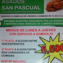 Horario de apertura Asados San Pascual S.L., Elda