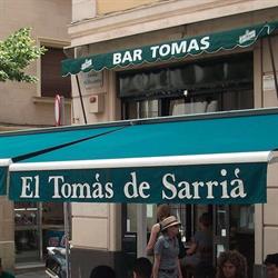 Bar Tomás en Barcelona (Sarrià-Sant Gervasi) - Horario de apertura