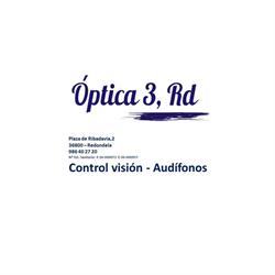 Horario de apertura Óptica 3 Rd, Redondela