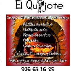 Horario de apertura Hostal Restaurante El Quijote, La Solana