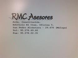 Horario de apertura Rmc Asesores, San Pedro de Alcántara