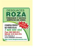 Horario de apertura DESGUACES ROZA, Corvera