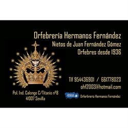 Orfebrería Hermanos Fernández en Sevilla (Norte) - Horario de apertura